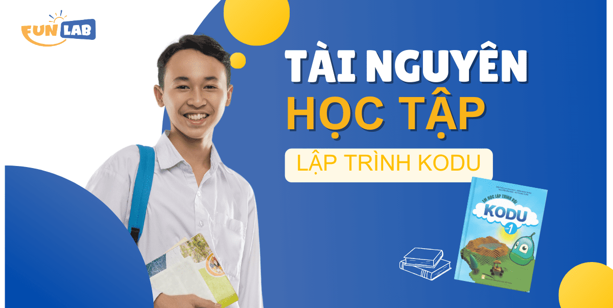 Khám phá tài nguyên học lập trình KODU tại Funlab
